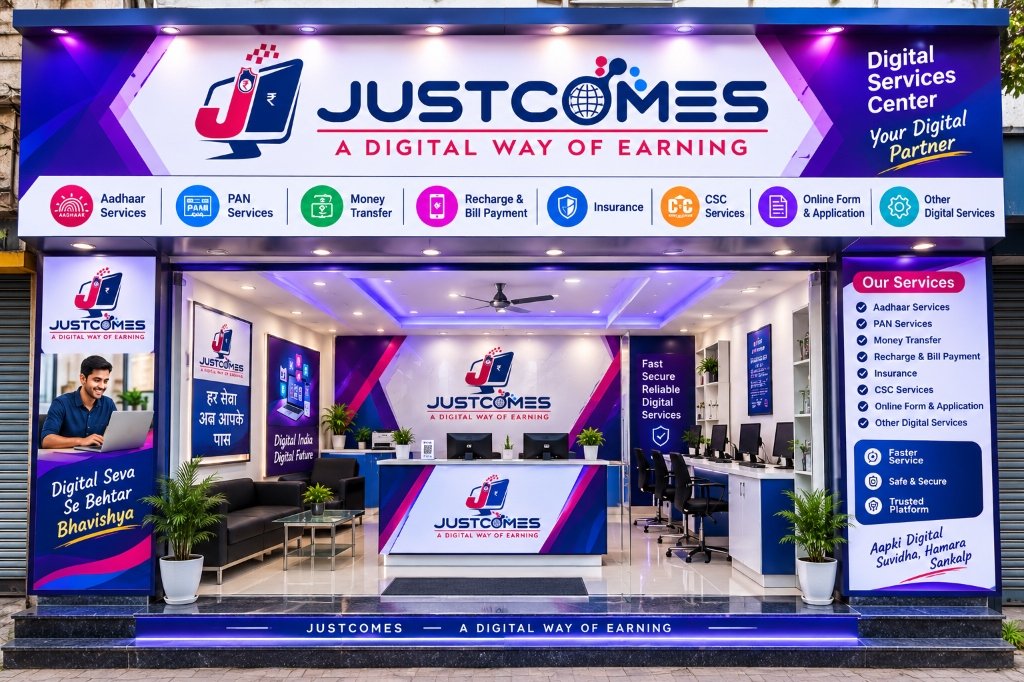 JustComes Digital Services Center